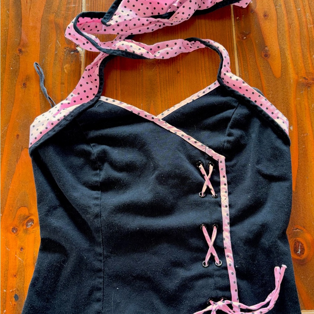 Morbid Threads Halter Top